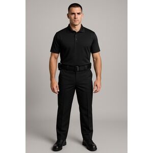 Blauer Men's Black Heavyweight Wool Blend Tactical Pants 36x35 Flex Band Quality